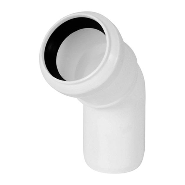 Kolano kanalizacyjne 40 mm/90 białe Tycner