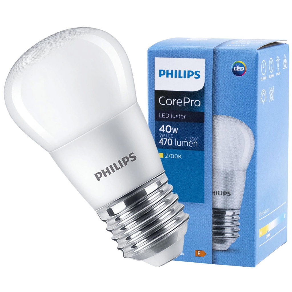Żarówka LED E27 2,8W=25W 250lm 2700K Ciepła Philips