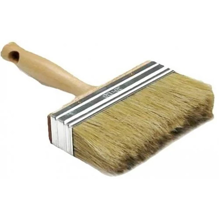 Pędzel ławkowiec 190x90mm z drewnianym uchwytem Color Expert
