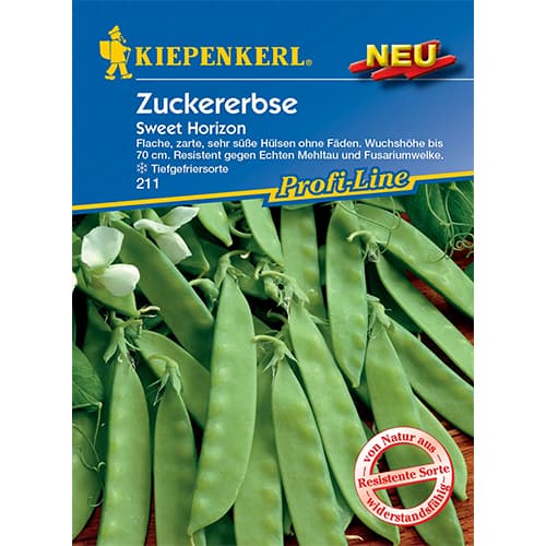 1 szt, Zuckererbse Sweet Horizon - Samen: Ilość w opakowaniu: 1 Stück