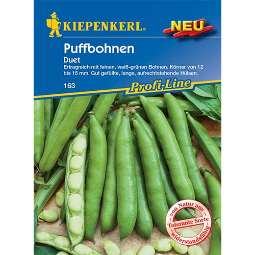 1 szt, Puffbohne Duet - Samen: Ilość w opakowaniu: 1 Stück