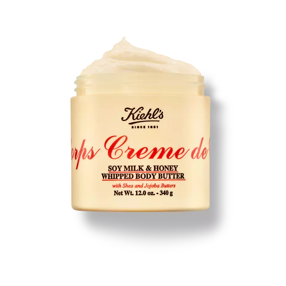 Kiehl's Creme de Corps Soy Milk & Honey Whipped Body Butter - Masło do ciała z miodem i mlekiem sojowym 340 g