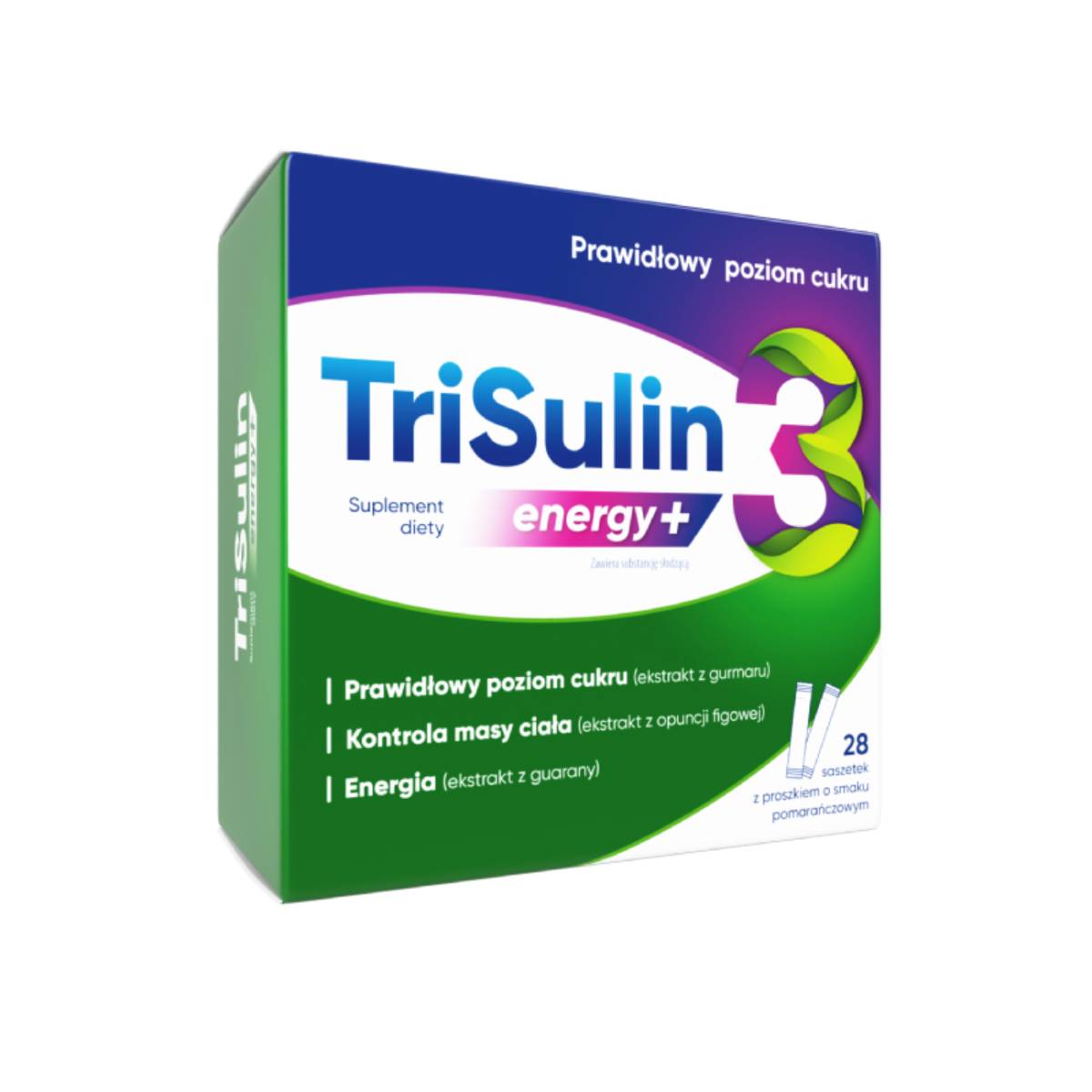 Zdrovit trisulin energy +, 28 saszetek