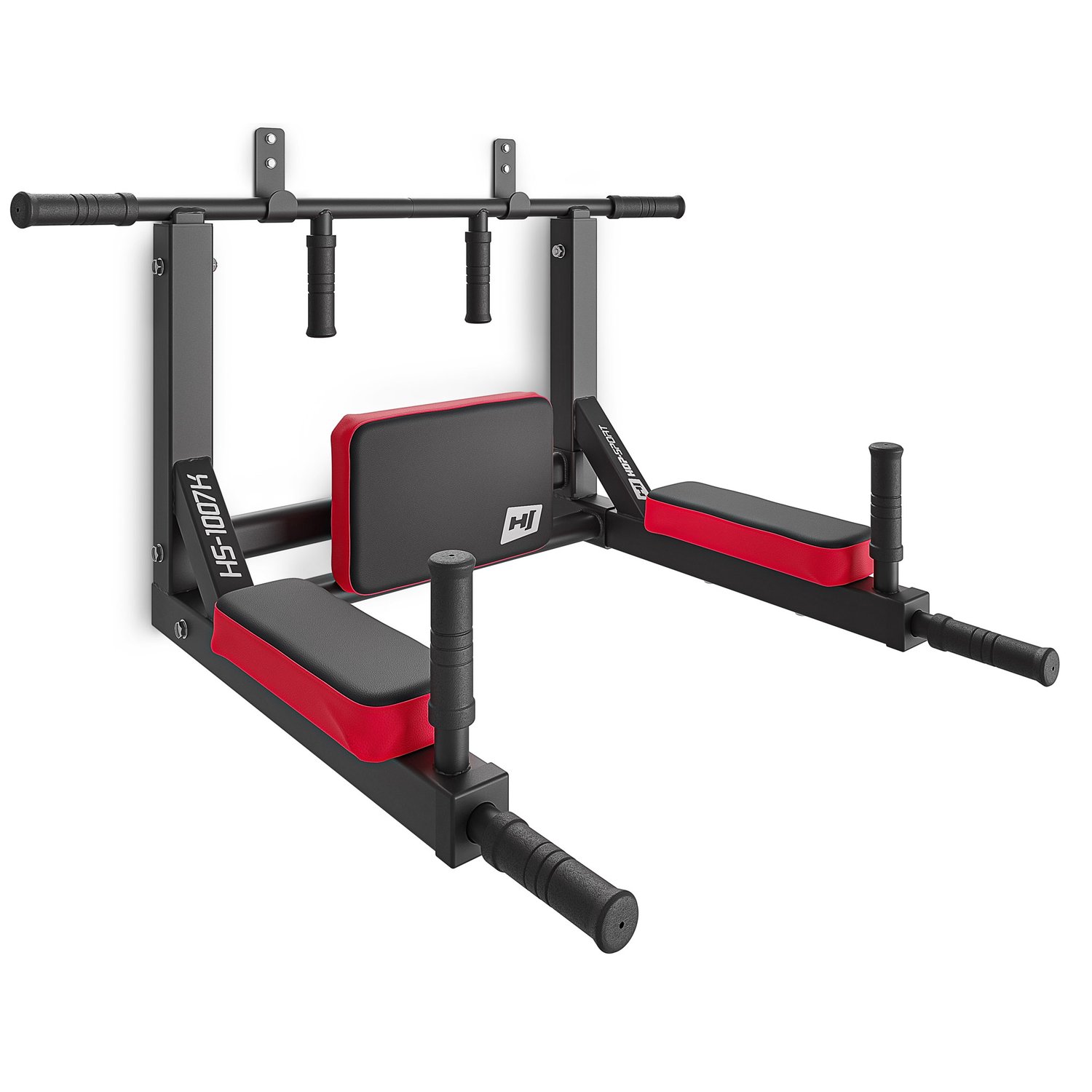 Station à dips et barre de traction murale HS-1007K