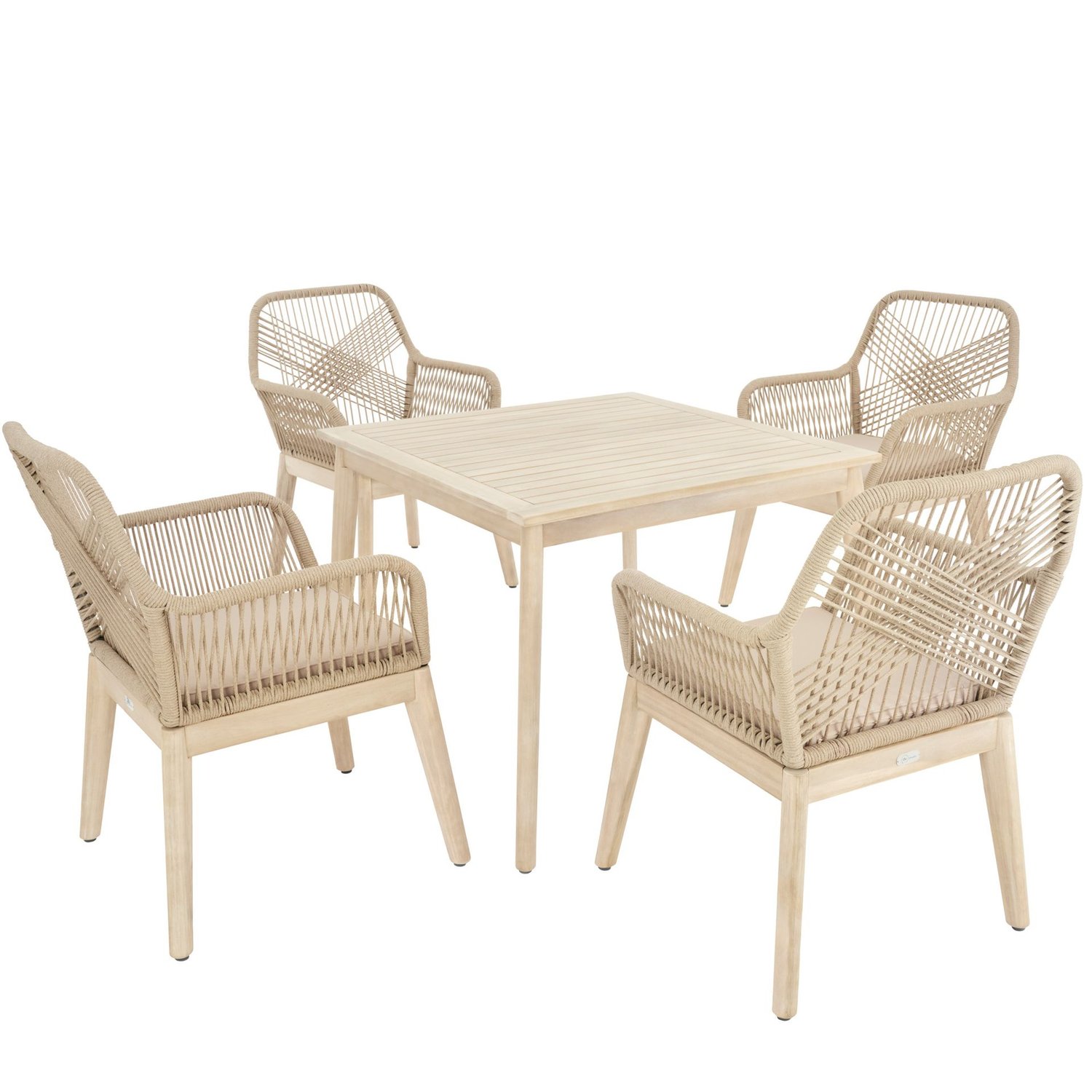 Gartenmöbel-Set Tarato - beige