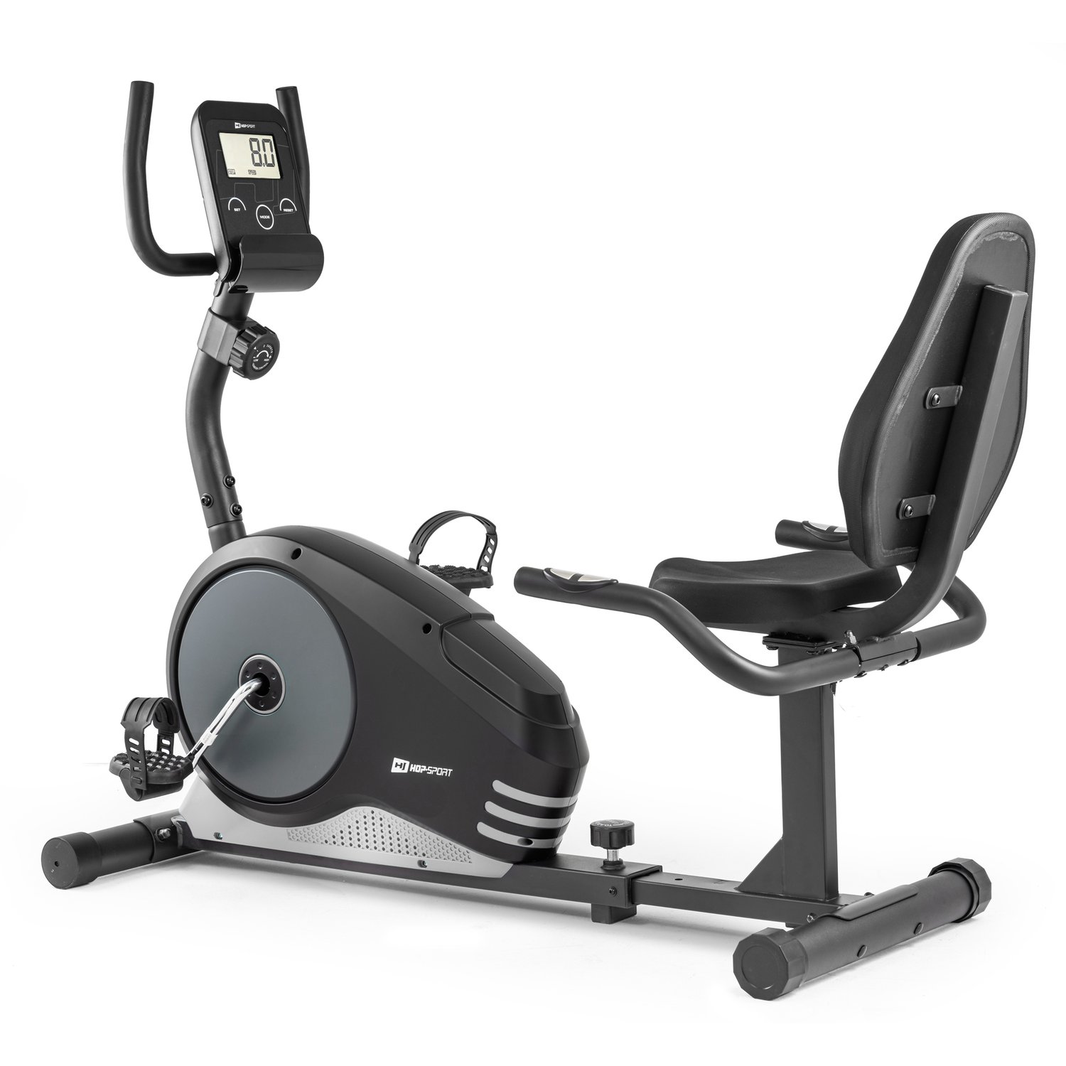 Recumbent HS-040L Root čierno/strieborno/šedý