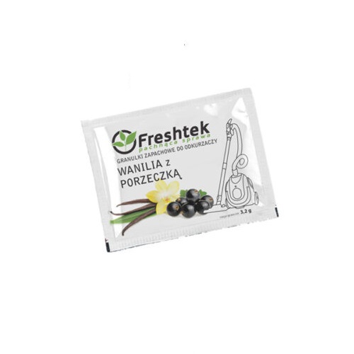 Freshtek One Shot Granulki do Odkurzacza Wanilia z porzeczką 3,2g