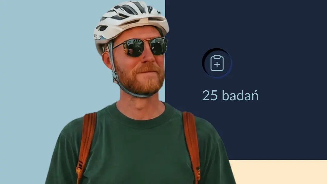 Pakiet badań dla rowerzysty - kompleksowy