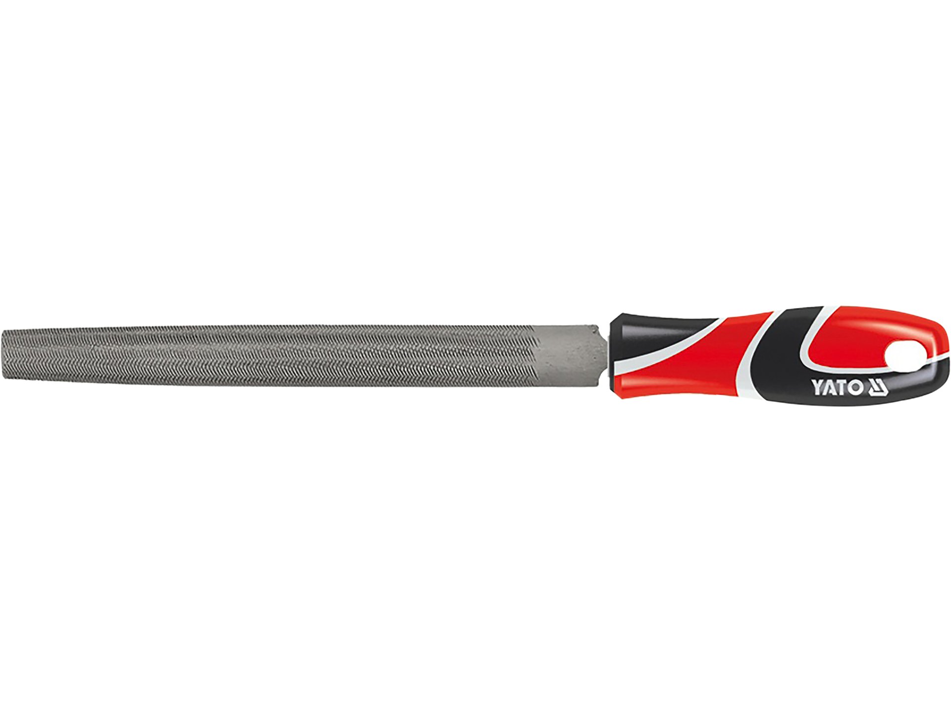 Pilnik do metalu YATO półokrągły 250mm gładzik nacięcie 3 stal hartowana YT-6235
