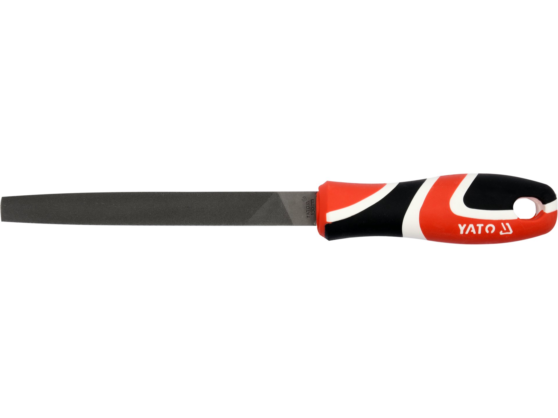Pilnik płaski do metalu YATO zbieżny 150mm nacięcie 1 stal T12 YT-62328