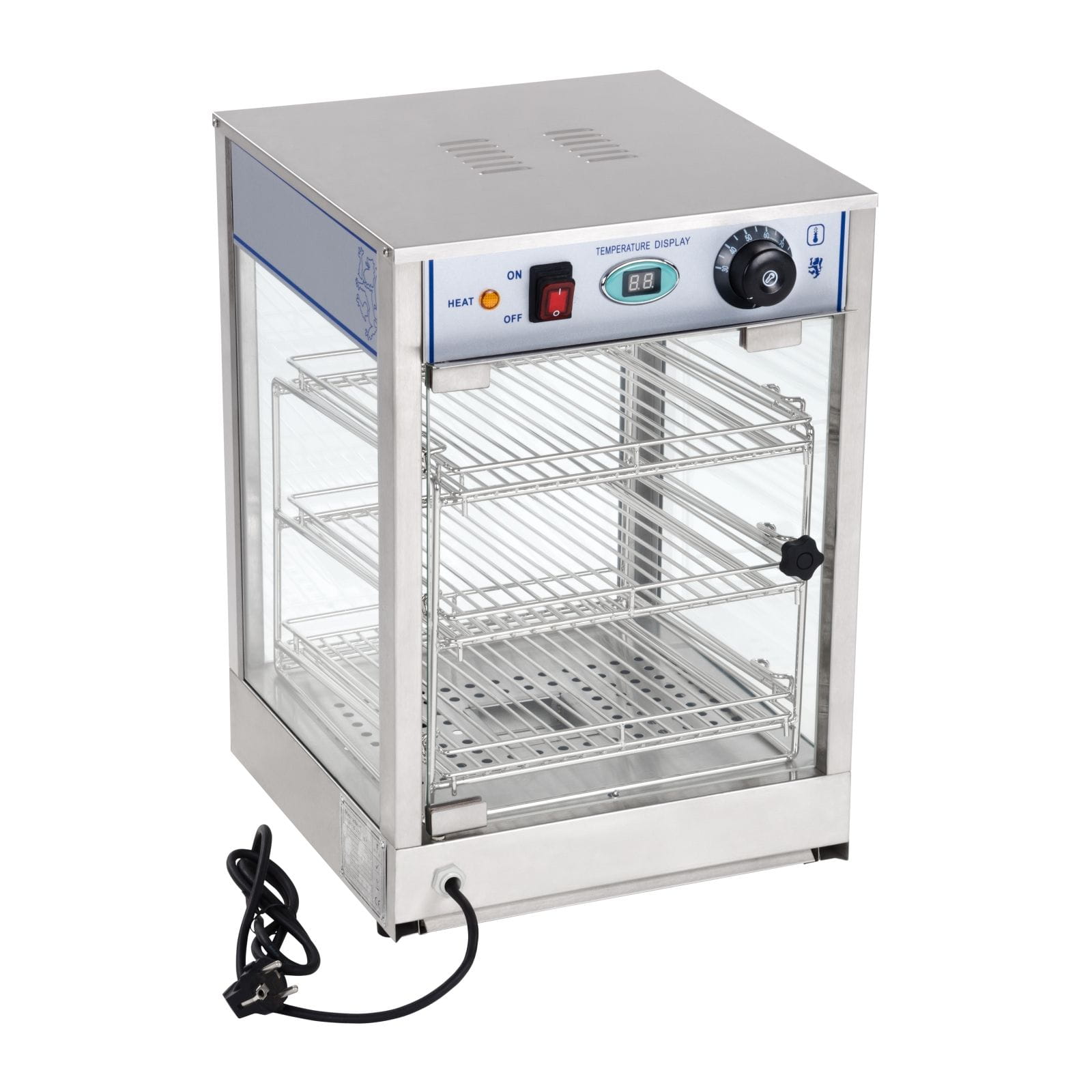 Witryna ekspozycyjna grzewcza 35,5 cm 850W