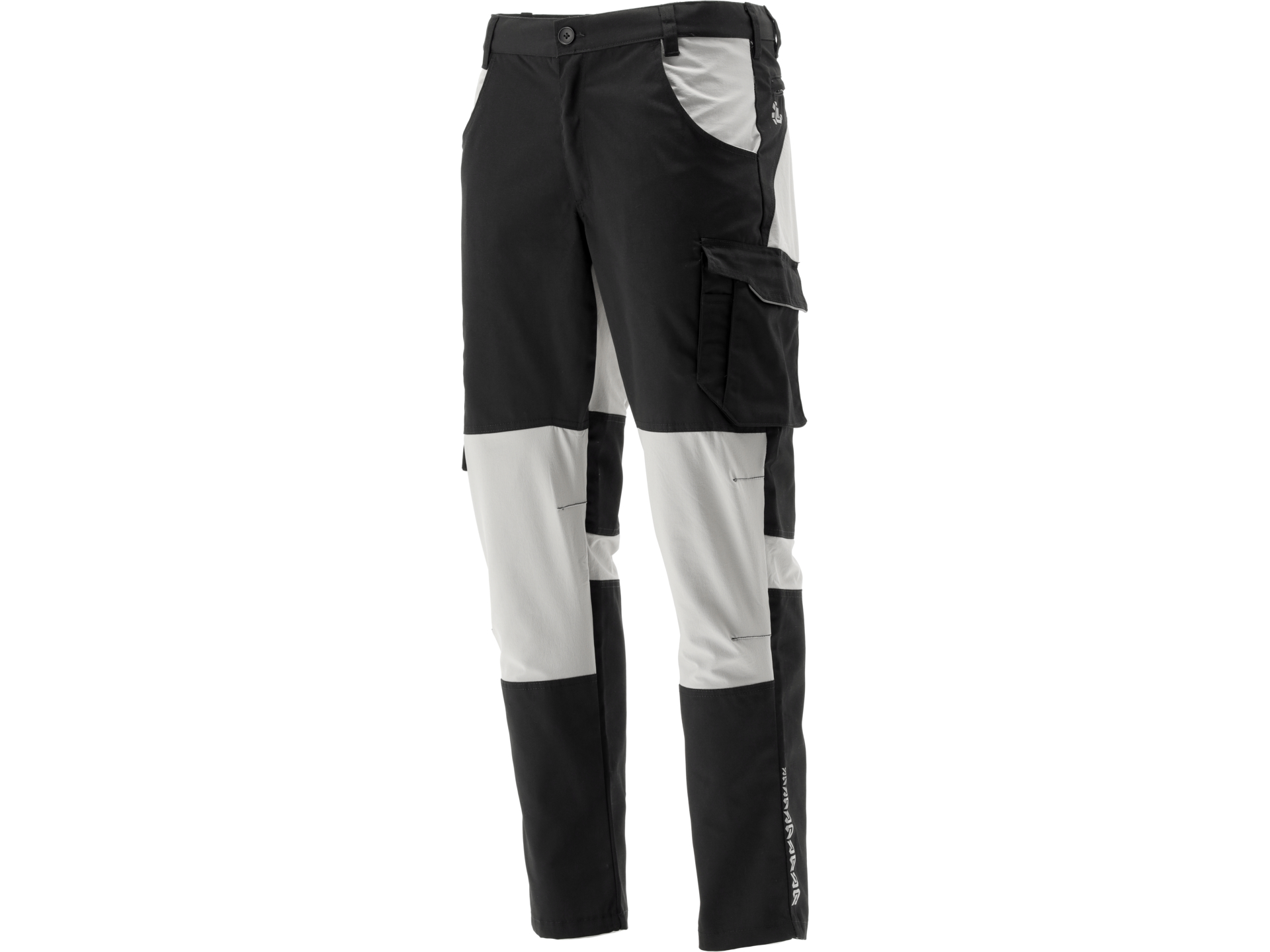 Spodnie robocze 4-way stretch YATO serwal szare męskie do pasa rozmiar XXL YT-79094