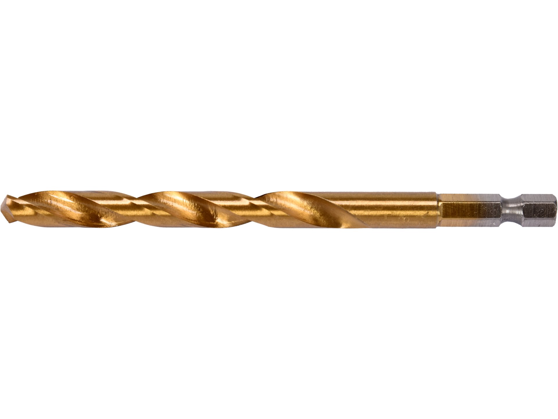 Wiertło do metalu YATO 8.5x117mm HSS tin HEX 1/4 cala do stali nierdzewnej YT-44769