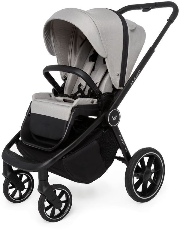Muuvo Quick 4.0 - wózek spacerowy-Steel Grey