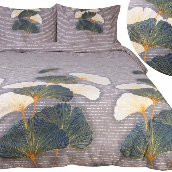 Pościel flanelowa, gruba FLANELA 160x200 wz. 31510/2 kolekcja FlaneLOVE
