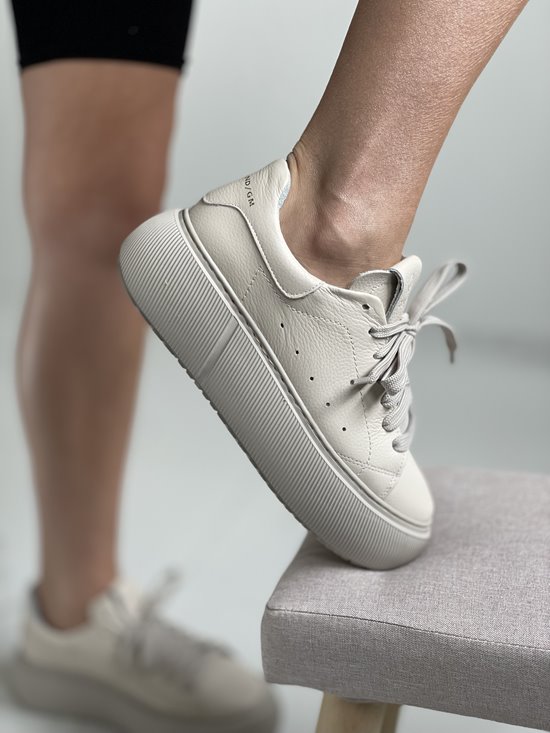 Sneakers SN411 - 2 Beż groch