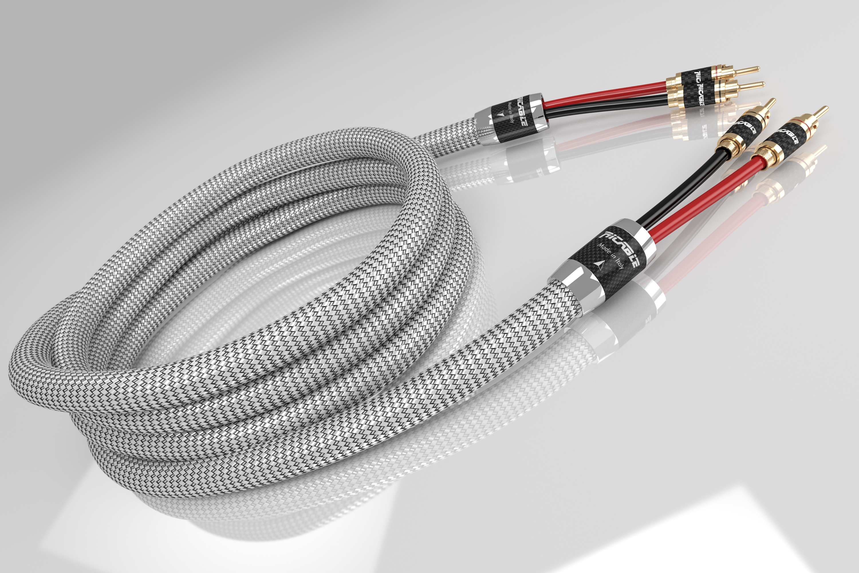 Kabel głośnikowy ricable invictus speaker reference mkii 2x3.5m