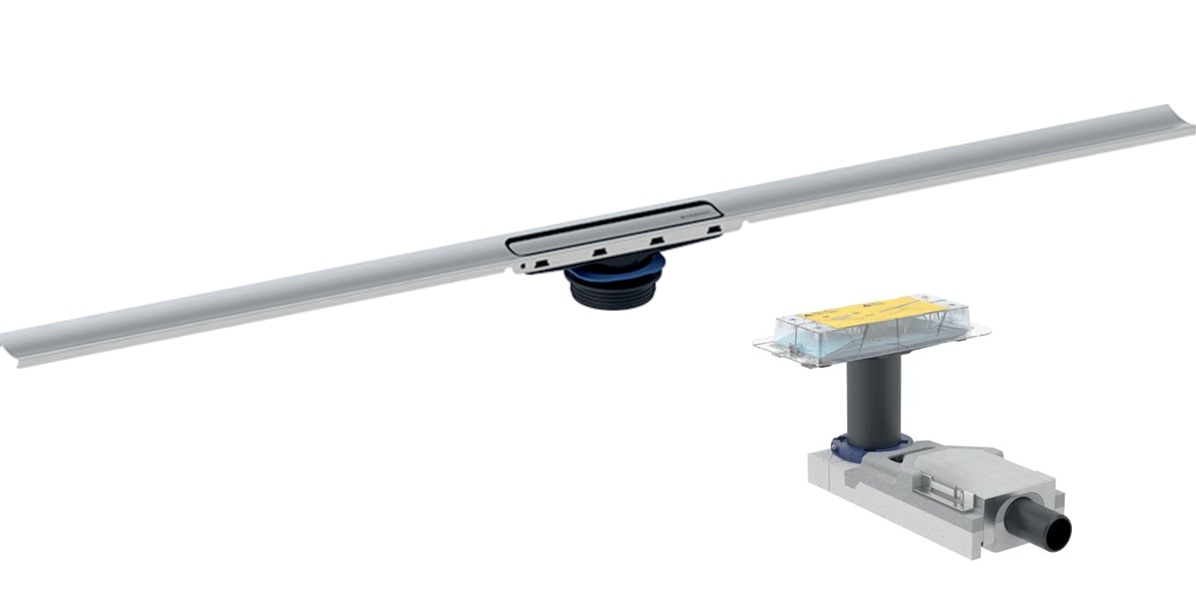 Darmowa Dostawa - Odpływ liniowy 90 cm stal Geberit CleanLine abset12213