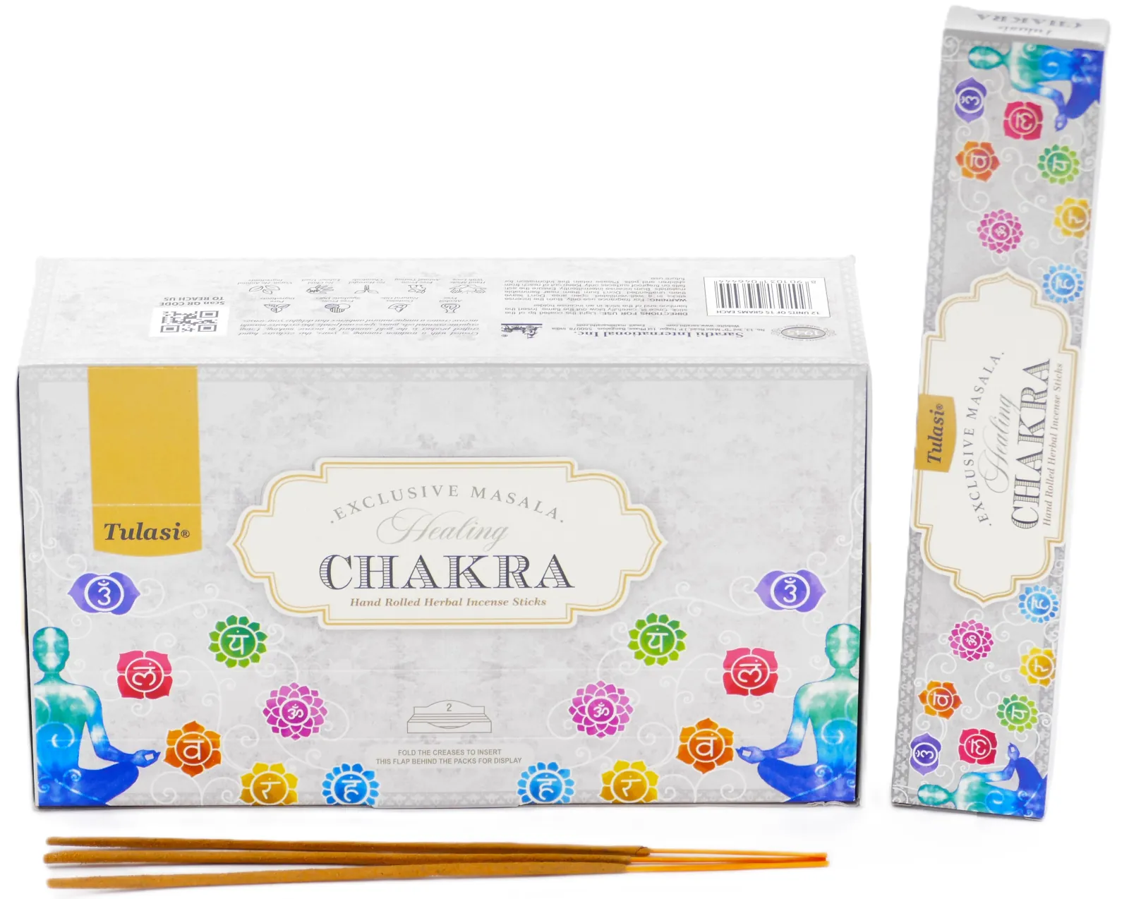 Kadzidełka TULASI Chakra (na chakry) - 15g