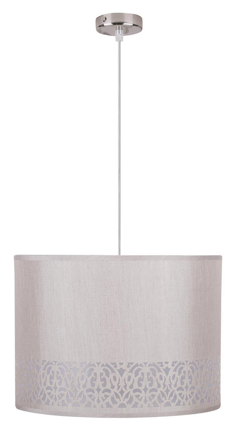 Kremowa lampa sufitowa wisząca do salonu ARABESCA metal 1xE27