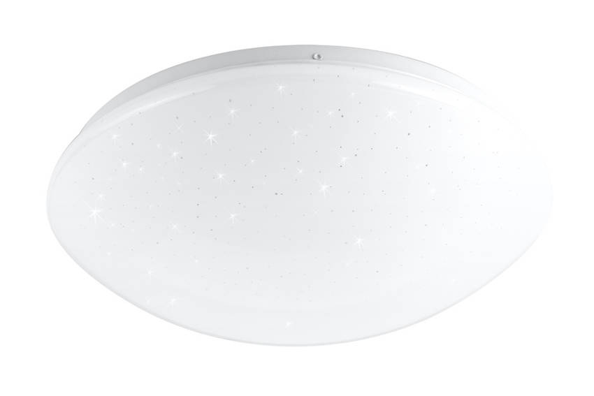 Biały plafon LED 49 cm gwiezdne niebo do salonu MAGNUS 4000K