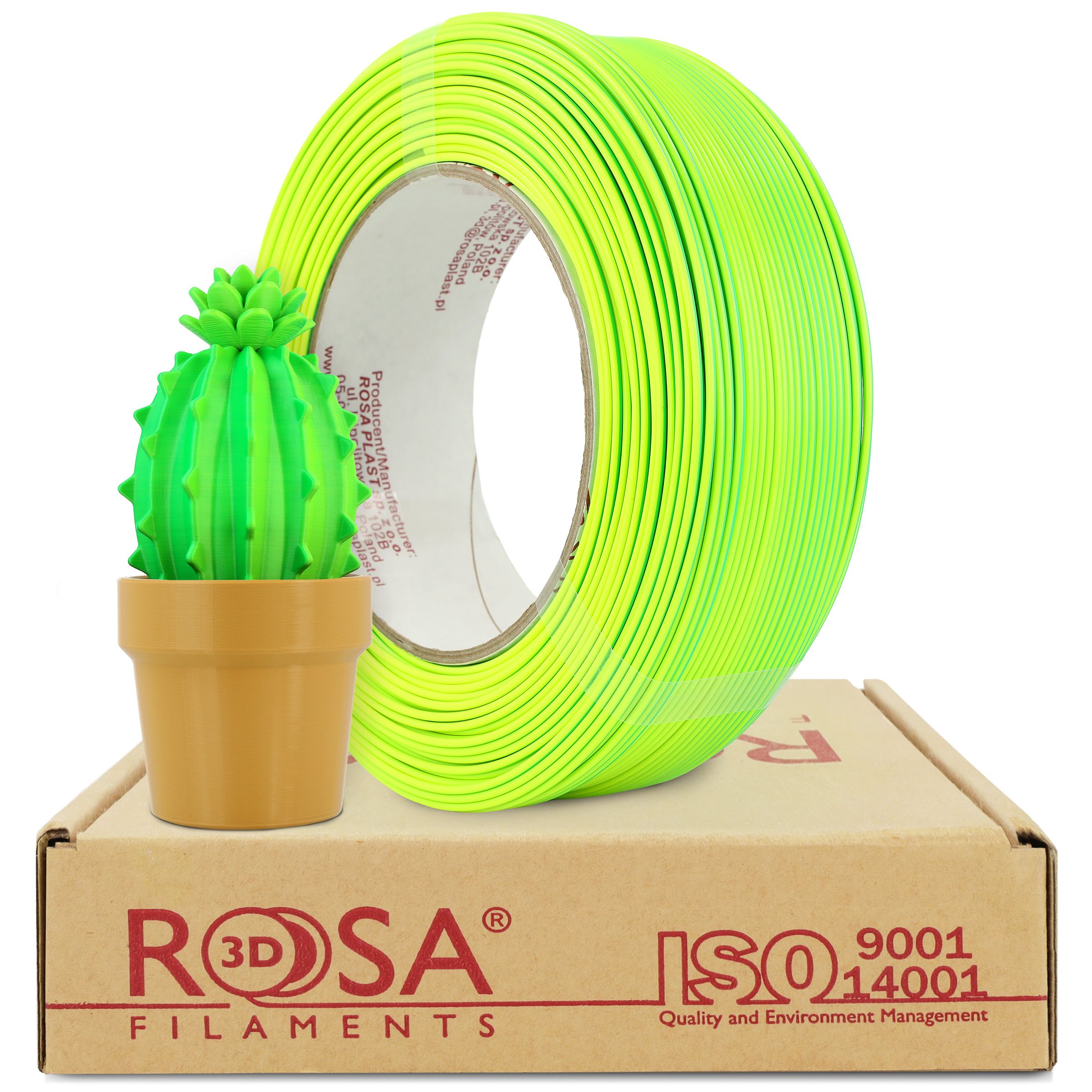 FILAMENT 3D ReFill PLA Magic Neon Mojito (Refill 0.5kg / 1.75mm)
