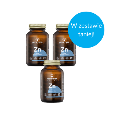 Medicover Vital Cynk 3x60 Kaps. – Wsparcie Odporności Na 3 Miesiące