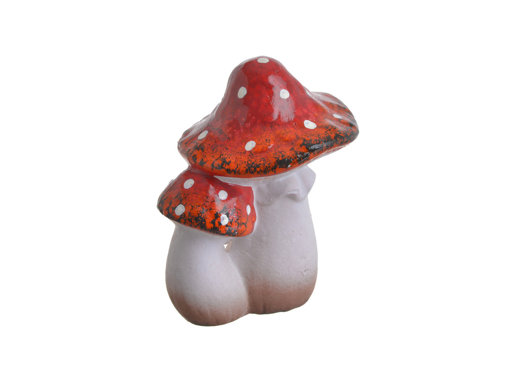 Figurka Muchomory ceramiczne 2szt 12,5 cm