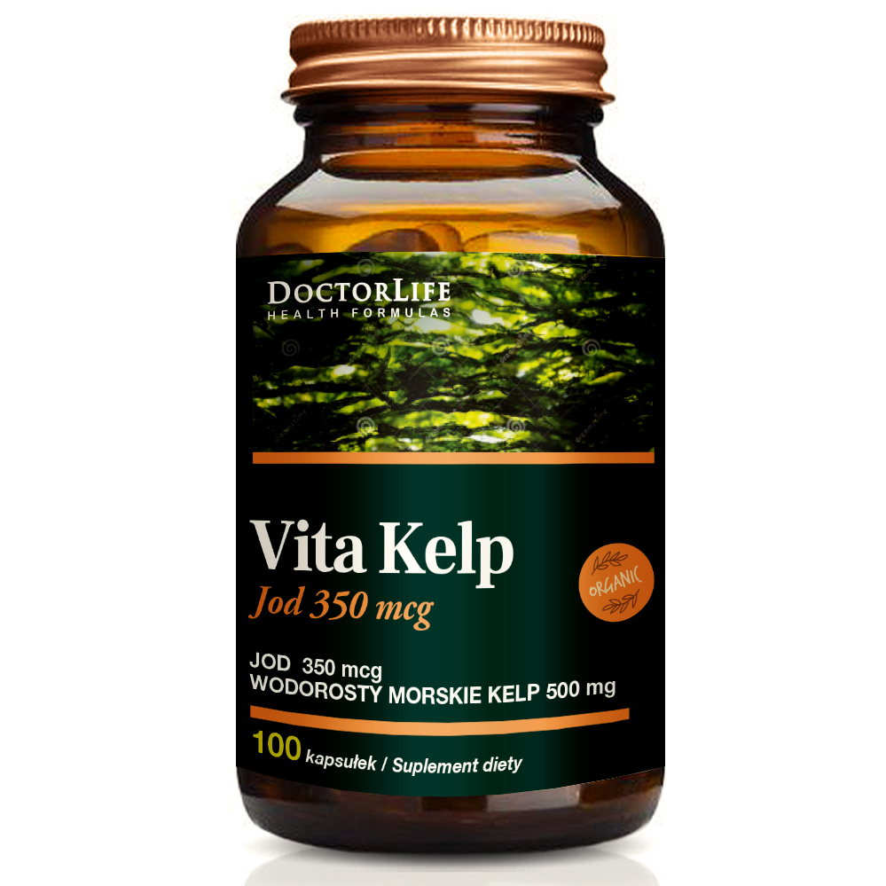 Doctor life vita kelp, 100 kapsułek