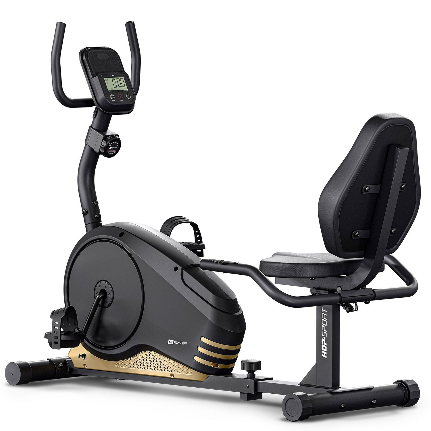 Vélo d’appartement semi-allongé HS-040L Root Doré