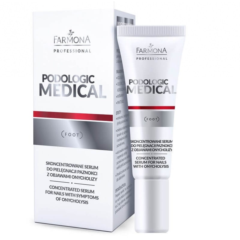 Serum do pielęgnacji paznokci z objawami onycholizy skoncentrowane Farmona podologic medical 15 ml