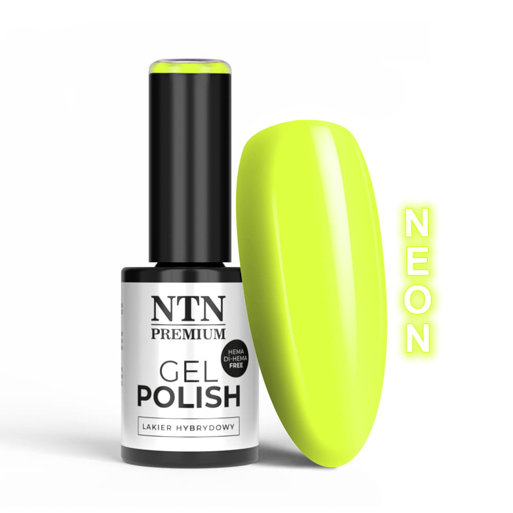 Lakier hybrydowy LED/UV Gel Polish NTN Premium California Collection Nr 144 Neon HEMA/Di-HEMA Free 5g