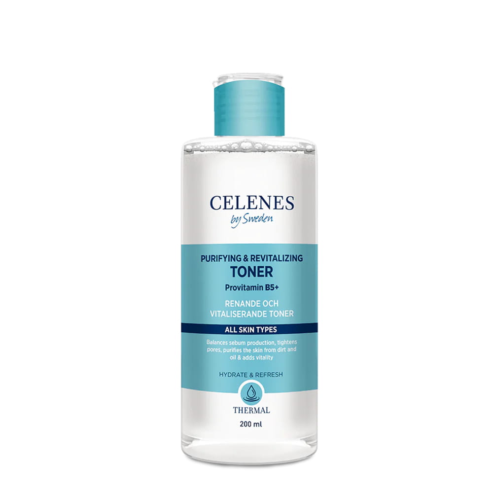 Tonik oczyszczający termalny do każdego typu skóry Purifying & Revitalizing Toner Celenes by Sweden 200ml