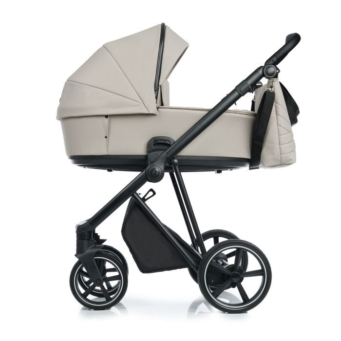 Roan Ivi 2.0 - wózek głęboko-spacerowy 2w1-Sesame Black