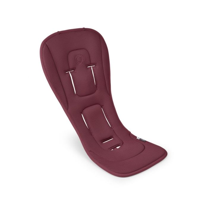 Bugaboo Dual Comfort Seat Liner - wkładka na siedzisko wózka-Dark Cherry