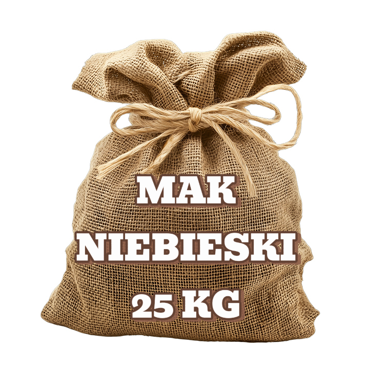 Mak niebieski 25 kg HURT