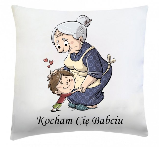 Poduszka na Dzień Babci 40x40 wz. 22