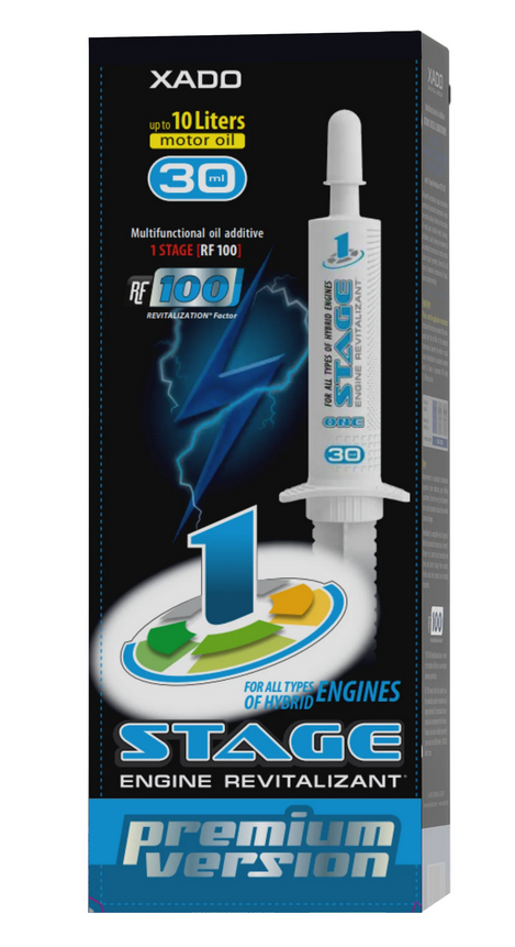 XADO 1 STAGE DO SILNIKÓW HYBRYDOWYCH - DODATEK DO OLEJU 30ML - Petrostar