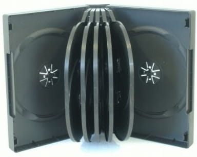 Pudełko 12xDVD Czarne 39mm BOX18 - Henryx24