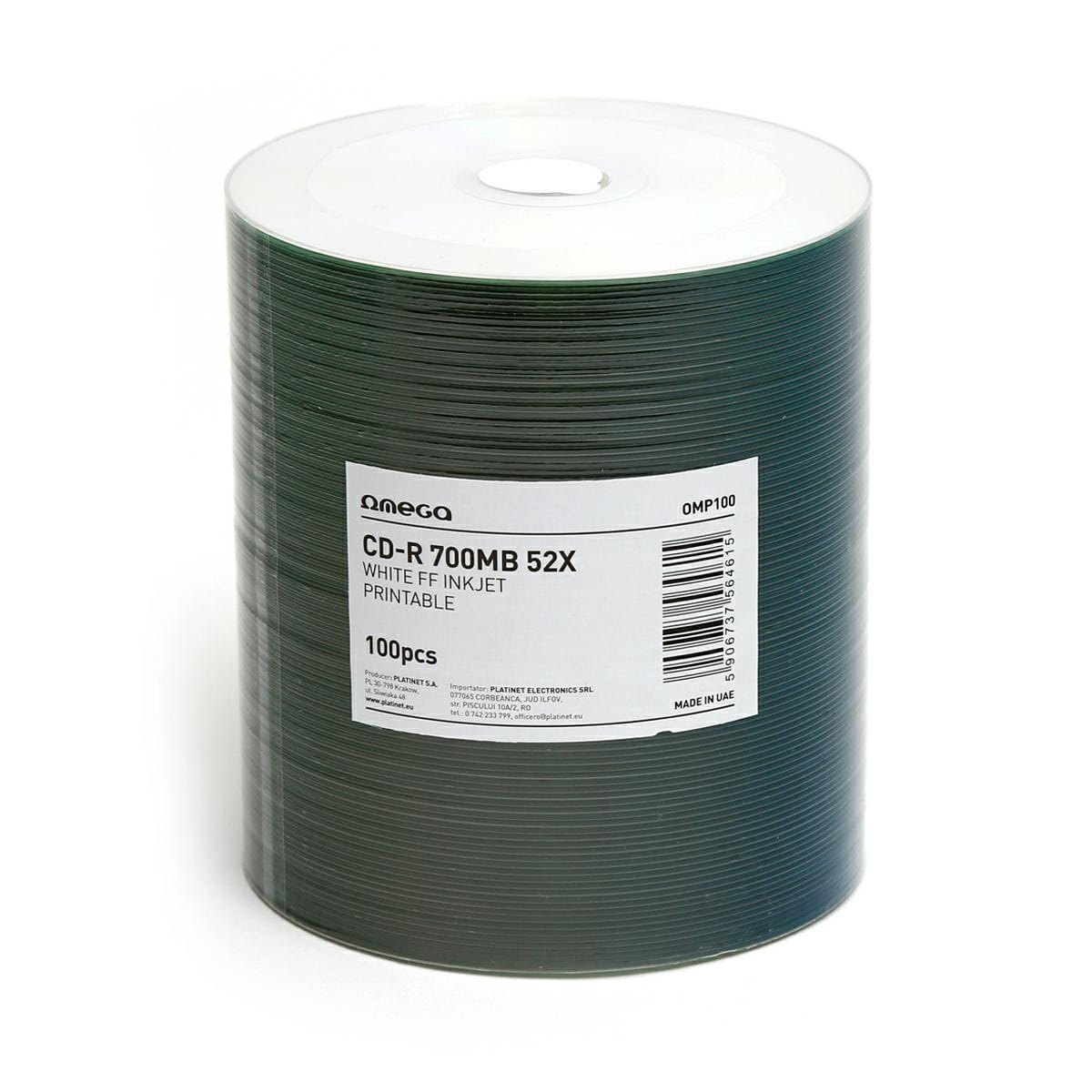 OM CD-R 700MB PRINT FF s-100 CMC 40714 56461 biały - Henryx24