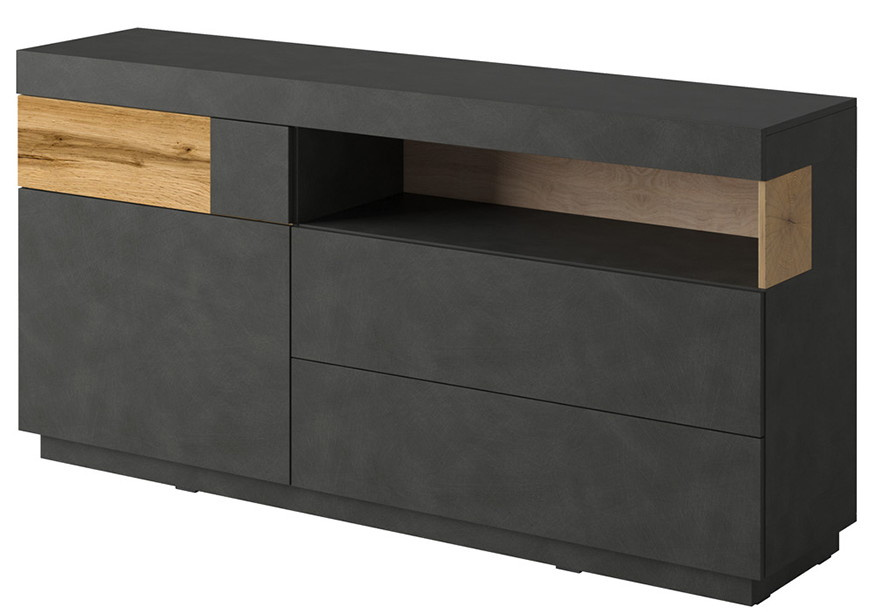 Komoda z szufladami 169 cm KOBE w kolorze matera