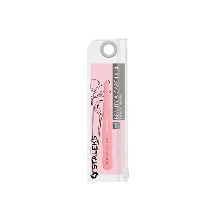 Staleks Pęseta do brwi BEAUTY & CARE 11, typ 3 (szeroka skośna)