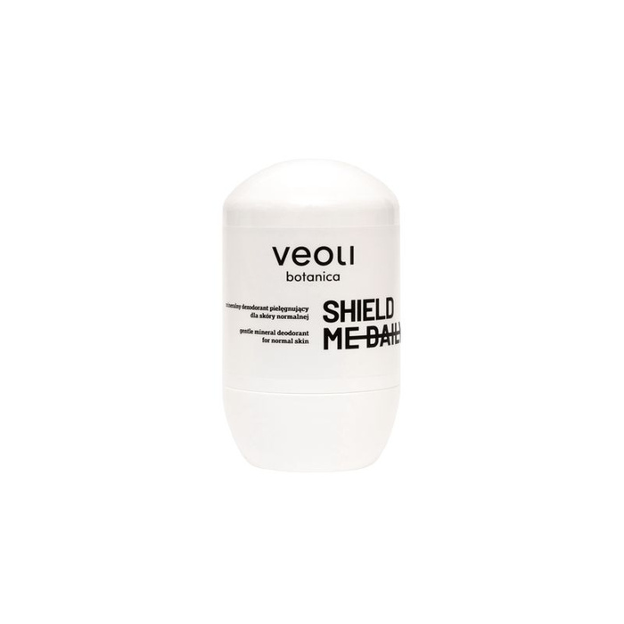 Veoli Botanica SHIELD ME DAILY mineralny dezodorant pielęgnujący do skóry normlanej, 50 ml