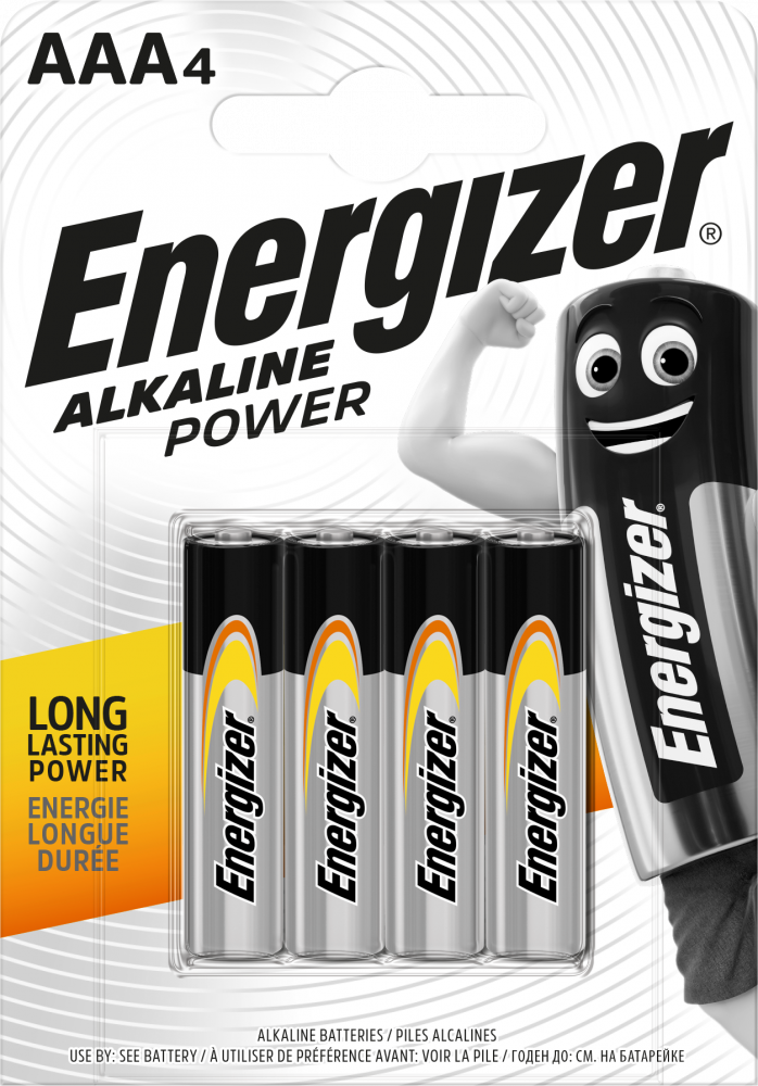 Energizer Bateria AAA (LR03) alkaliczna 1.5V, 4 szt.