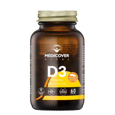 Medicover Vital Witamina D3 2000 IU – Odporność i Zdrowe Kości