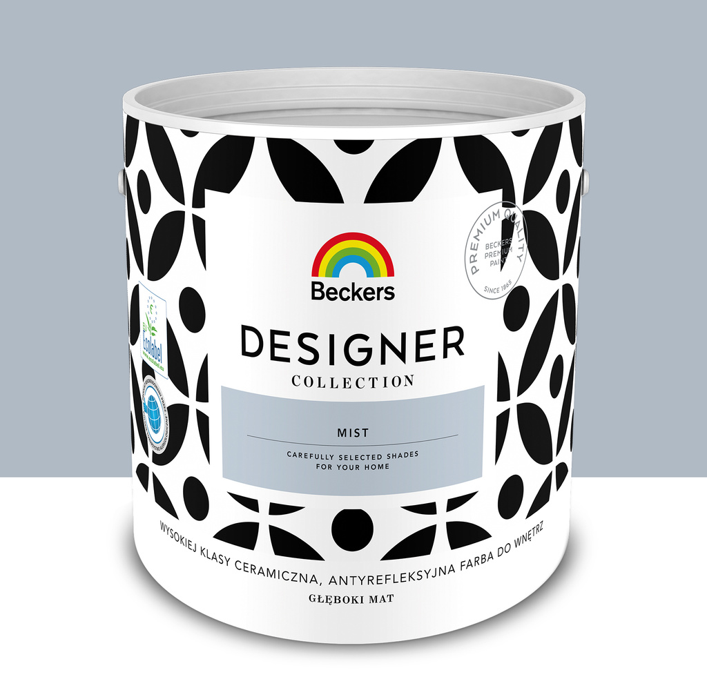 Farba ceramiczna Designer Collection Beckers Mist 2,5L