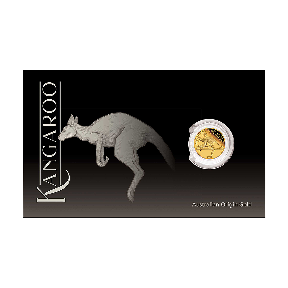 Złota moneta Australijski Kangur "Mini Roo" 2026 0,5 g - wysyłka 24 h! - Mennica Skarbowa