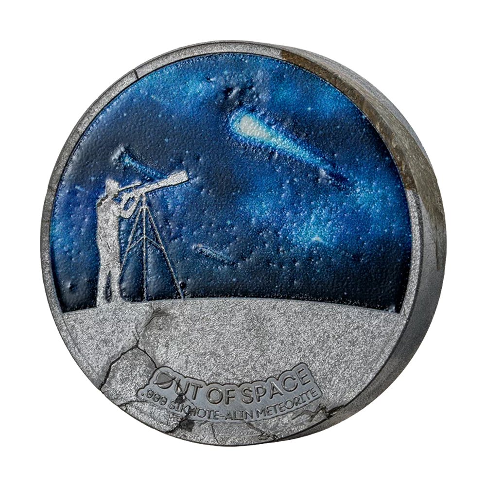 Moneta z meteorytu Sikhote-Alin 1 uncja 2026 - wysyłka 24 h! - Mennica Skarbowa
