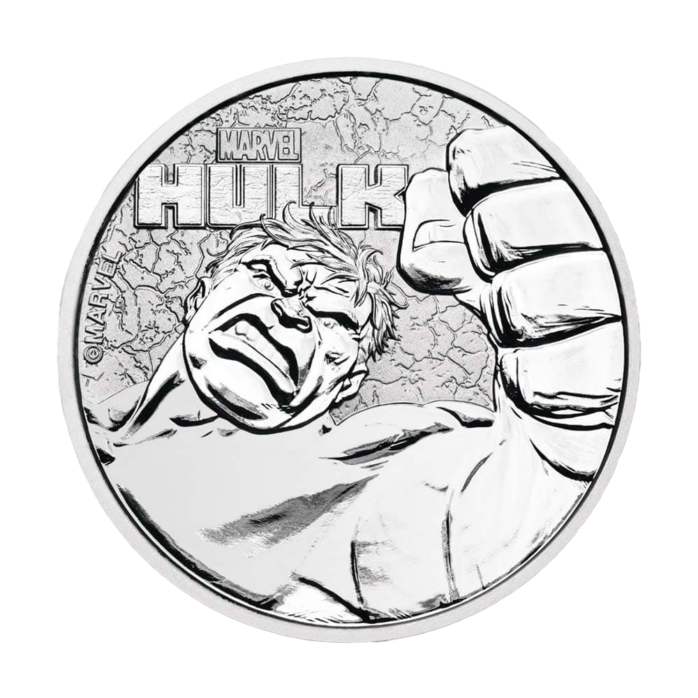 Srebrna moneta Marvel Series: Hulk - wysyłka 24 h! - Mennica Skarbowa
