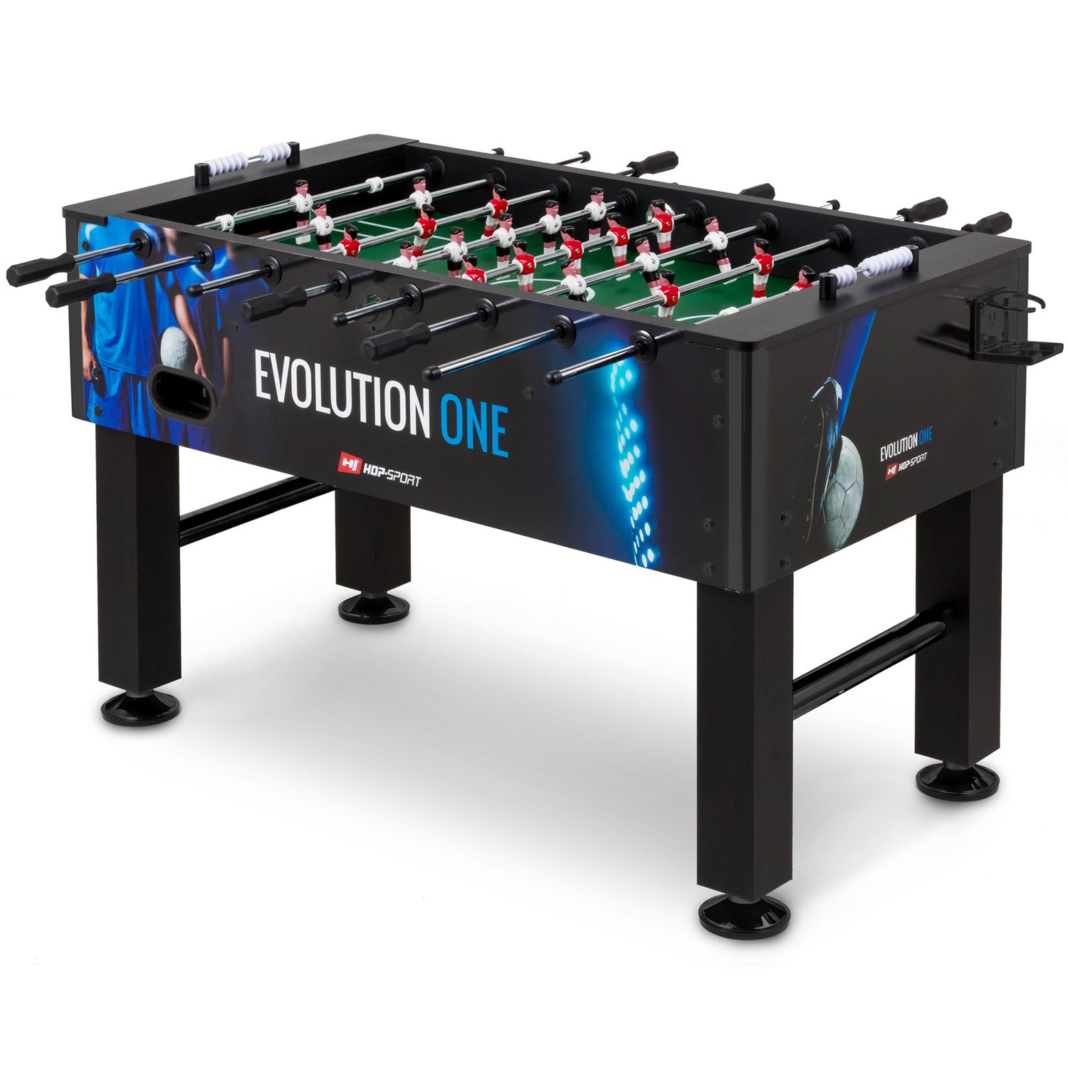 Baby-foot Evolution One avec motif joueur de football